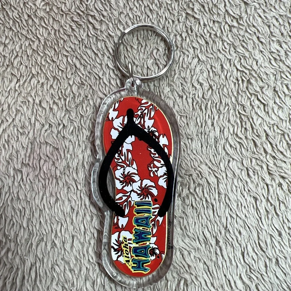 Vintage Hawaii Key Chain Keychain‎ Key Ring